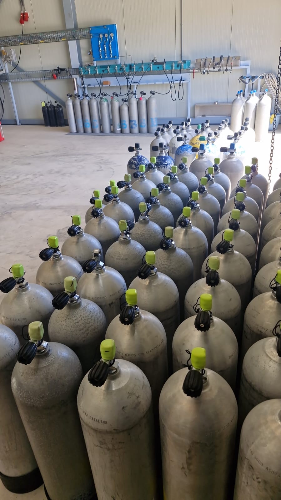 Tanks in a row top